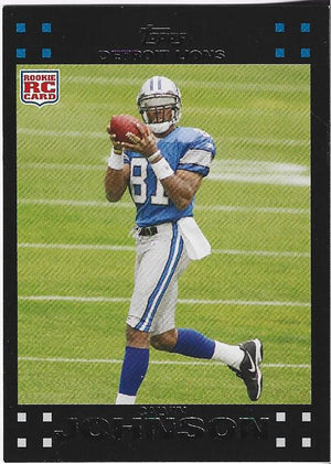 Calvin Johnson 2007 Topps Rookie Card