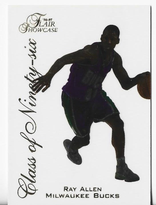 Ray Allen 1996-97 Fleer Rookie Card
