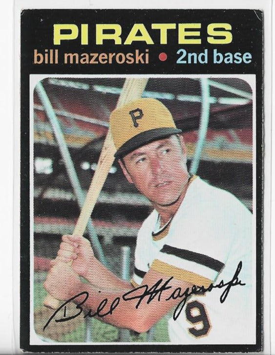 Bill Mazeroski 1971 Topps #110 Card