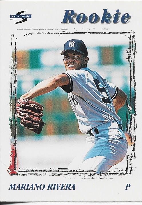 Mariano Rivera 1995 Pinnacle Rookie Card