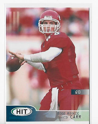 David Carr 2002 Sage #8 Rookie Card