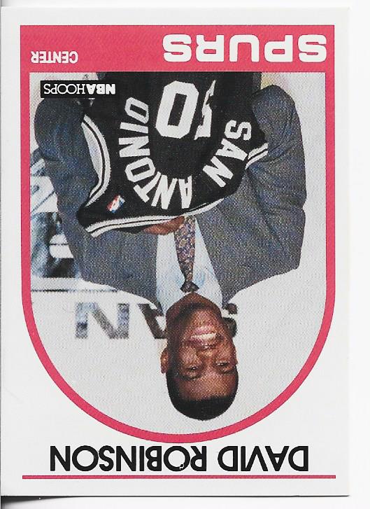 David Robinson 1989 NBA Hoops Rookie Card #138