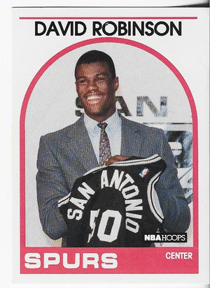David Robinson 1989 NBA Hoops Rookie Card #138