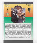Brett Favre 1991 Fleer #283 Rookie Card