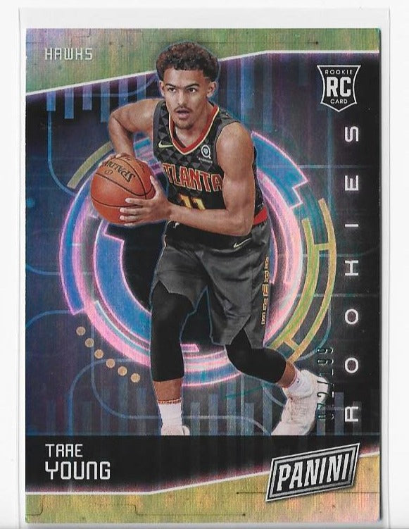 Trae Young 2018 Panini Cyber Monday 072/199 Rookies #30 Rookie Card