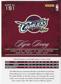 Kyrie Irving 2012 Panini Prestige Rookie Card #151