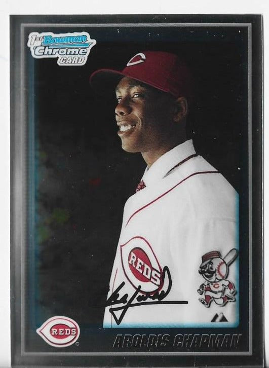 Aroldis Chapman 2010 Topps #BCP10 Bowman Chrome Card