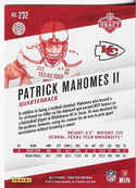 Patrick Mahomes 2017 Prestige Rookie Card