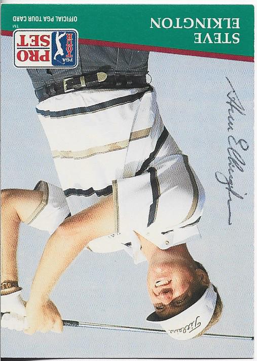 Steve Elkington 1991 PGA Tour Autographed Card #148