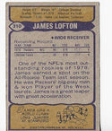 James Lofton 1979 Topps #310 Rookie Card