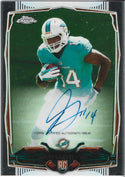 Jarvis Landry 2014 Topps Chrome Autographed Rookie Card