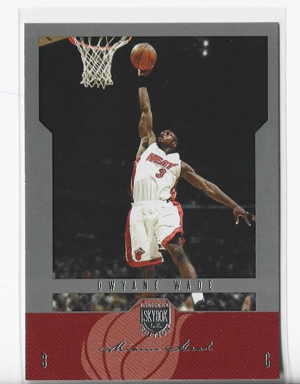 Dwyane Wade 2004-05 Skybox Limited Edition #4 Card