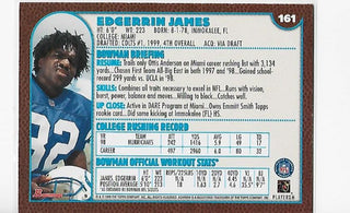 Edgerrin James 1999 Topps #161 Bowman Rookie Card