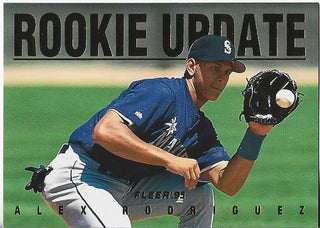 Alex Rodriguez 1995 Fleer Rookie Card #9