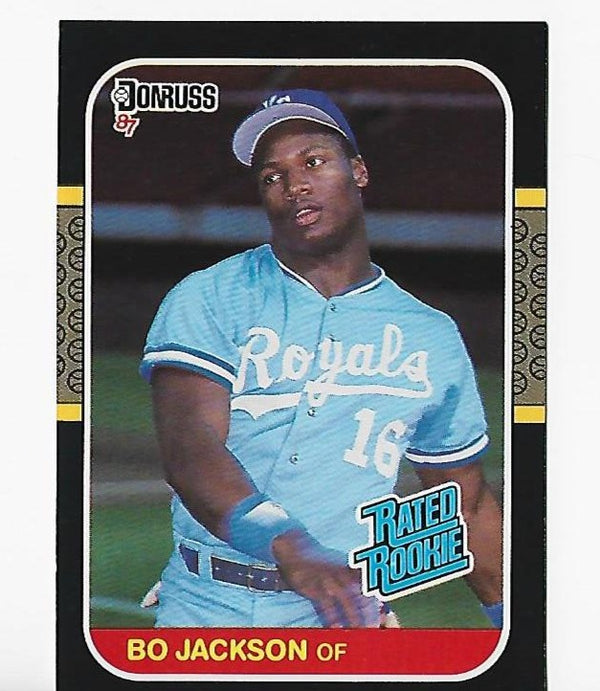 Bo Jackson 1987 Donruss #35 Rated Rookie