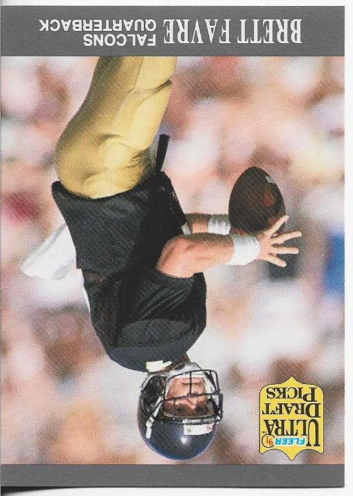 Brett Favre 1991 Fleer Rookie Card