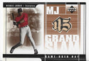 Michael Jordan 2001 Upper Deck #MJ4 Game-Used Bat Card