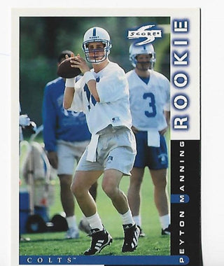 Peyton Manning 1998 Pinnacle #233 Rookie Card