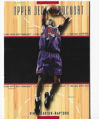 Vince Carter 1998-1999 Upper Deck Hard Court #53 Card