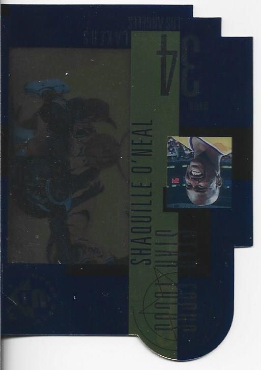 Shaquille O'Neal 1997 Upper Deck Hologram Card