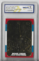 Michael Jordan 1998 Fleer 23KT Gold "1986 Rookie" Card (WCG Grade 10 GEM-MT) Card