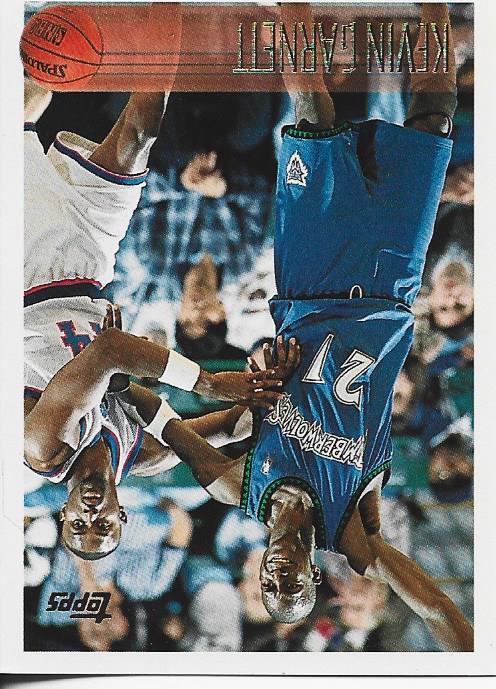 Kevin Garnett 1996 Topps Card #131