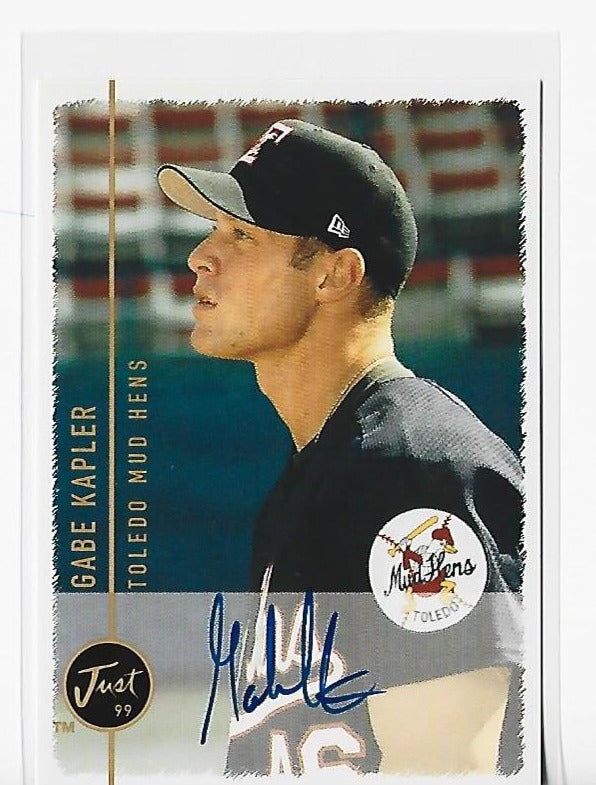 Gabe Kapler 1999 Just Memorabilia Autograph Card