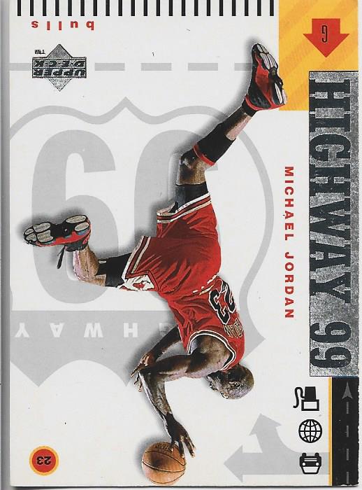 Michael Jordan 1999 Highway #290 Upper Deck Card