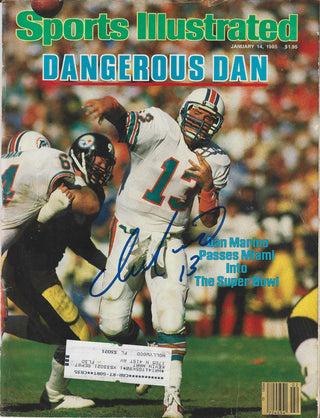 Dan Marino 1985 Autographed Sports Illustrated Magazine (Beckett)