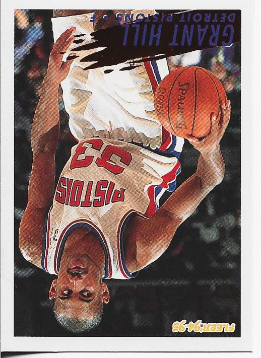 Grant Hill 1995 Fleer Rookie Card #280