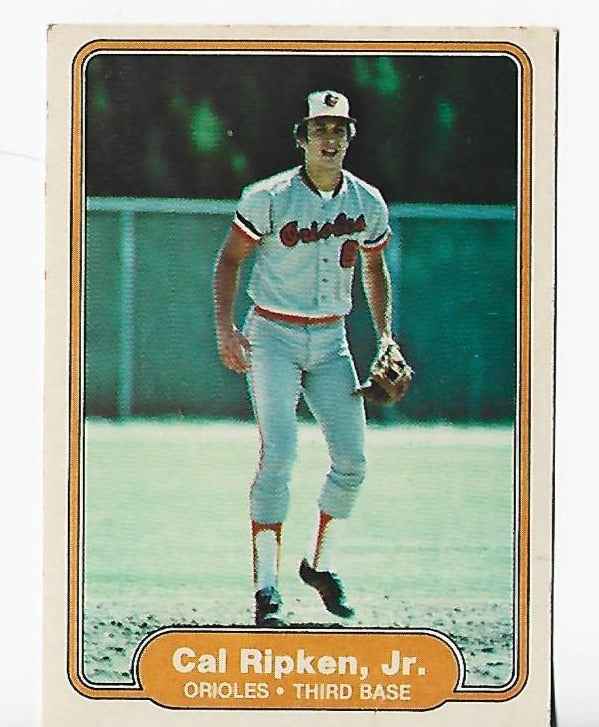 Cal Ripken Jr. 1982 Fleer #176 Rookie Card | Hollywood Collectibles