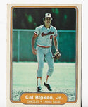 Cal Ripken Jr. 1982 Fleer #176 Rookie Card