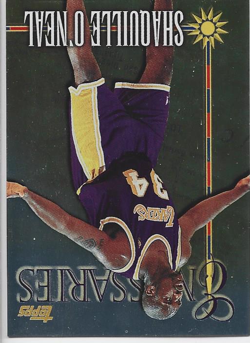 Shaquille O'Neal 1998 Topps Card