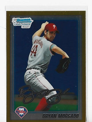 Bryan Morgado 2010 Topps #BDPP31 Bowman Chrome Autograph Card