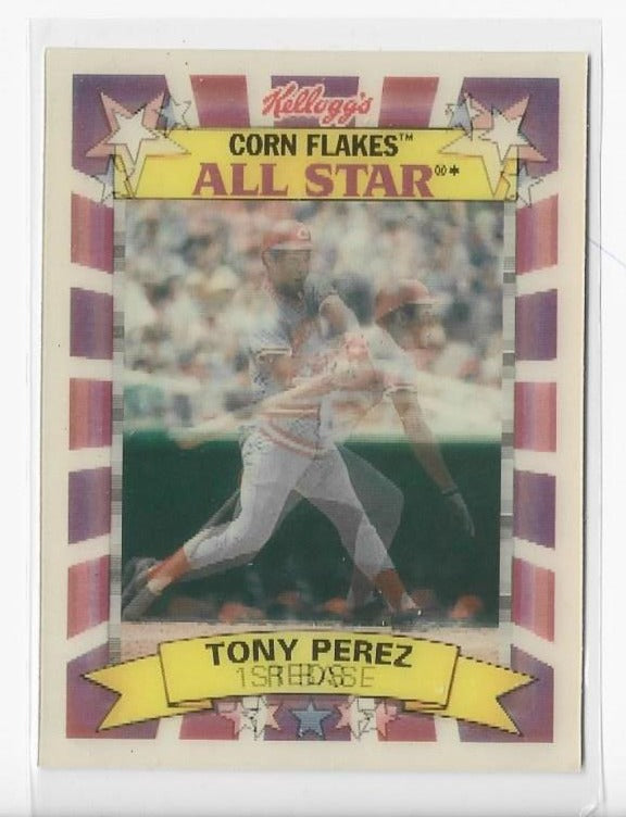 Tony Perez 1992 Kellogg's (2/10) Card