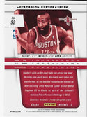 James Harden 2013 Panini Prizm Red, White, and Blue Card #92