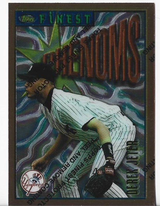 Derek Jeter 1996 Topps Finest #92 Card