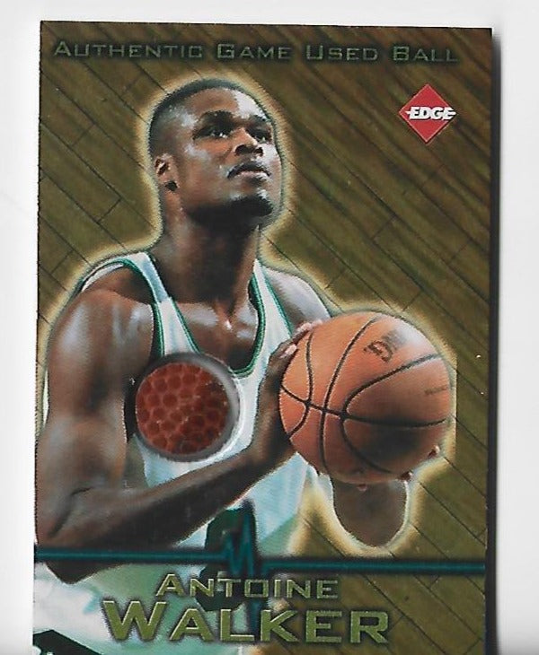 Antoine Walker 1997 Collector's Edge #1 Game Used Ball Card