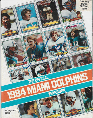 Dan Marino 1984 Autographed Miami Dolphins Yearbook (Beckett)