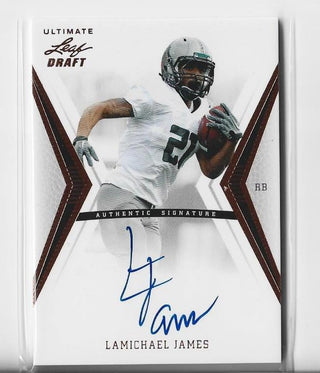 LaMichael James 2012 Leaf Ultimate Draft #LJ1