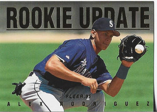 Alex Rodriguez 1995 Fleer Rookie Update Card #9