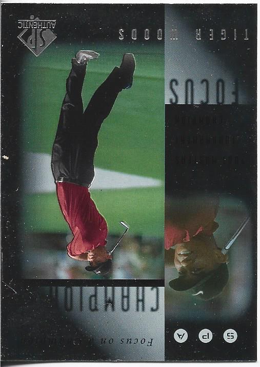 Tiger Woods 2001 Upper Deck Card #FC8