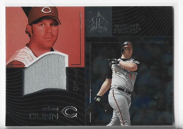 Adam Dunn 2004 Upper Deck Reflections #131 Game-Used Jersey Card