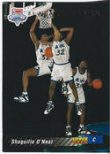 Shaquille O'Neal 1993 Upper Deck Rookie Card #1