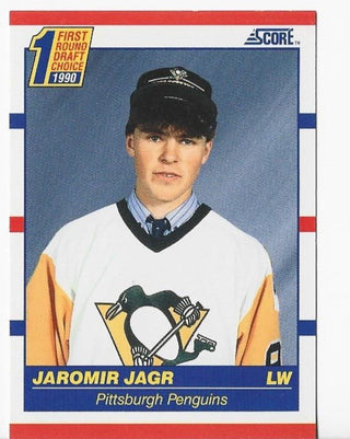 Jaromir Jagr 1990 Score #428 Rookie Card