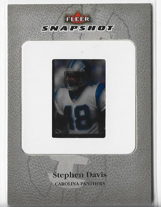 Stephen Davis 2003 Fleer Snapshot (026/100) Card