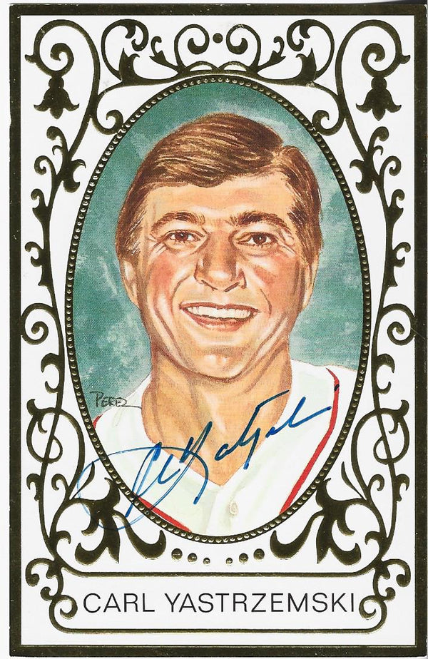 Carl Yastrzemski 1992 Perez Steele Galleries Autographed Picture (JSA Authenticated)