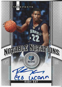 Rudy Gay 2006 Fleer Autographed Card 33/50 #NN-RG