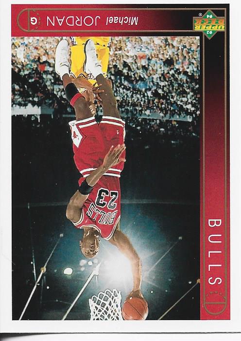 Michael Jordan 1993 Upper Deck Card #23