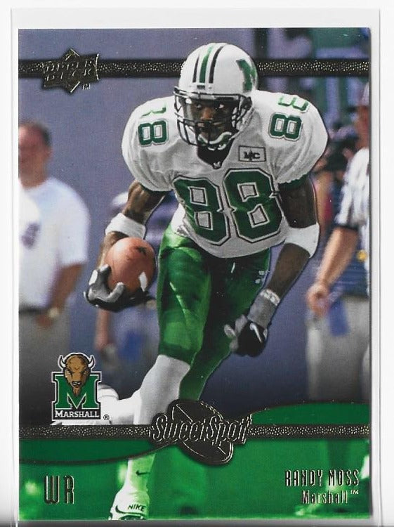 Randy Moss 2010 Upper Deck NCAA Sweet Spot #67 Card